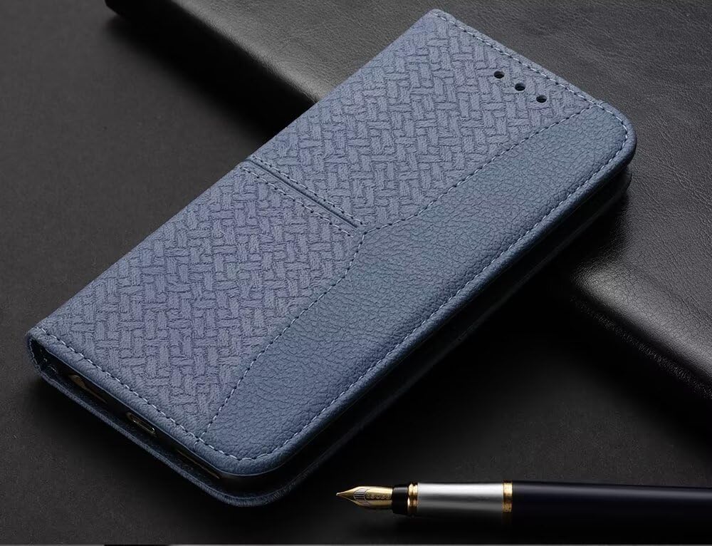 FMPCUON Cover Portafoglio In Pelle Per Oppo A58 4G - Custodia A Libro Con Supporto, Slot Per Carte E Protezione Antiurto, Nero