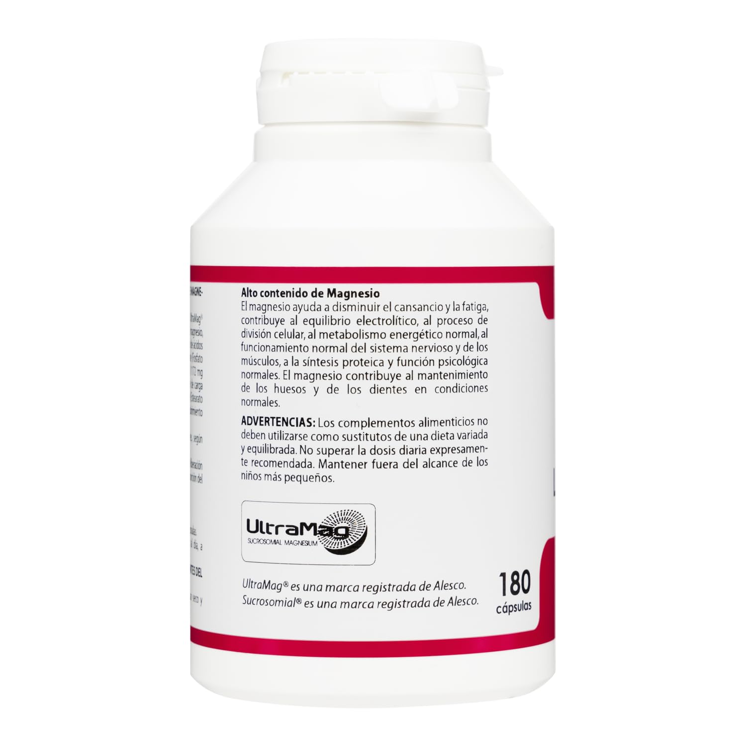 EQUISALUD Holomega Magnesio Liposomado suplement diety w kapsułkach 180 szt.