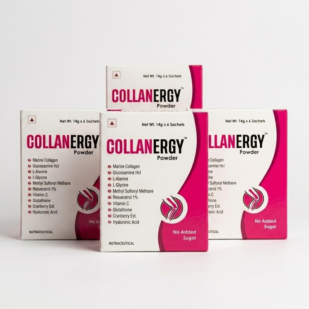 SHUBAN Collanergy® Joint Health Sachets | Marine Collagen 10g + Glucosamine HCl + MSM + Hyaluronic Acid