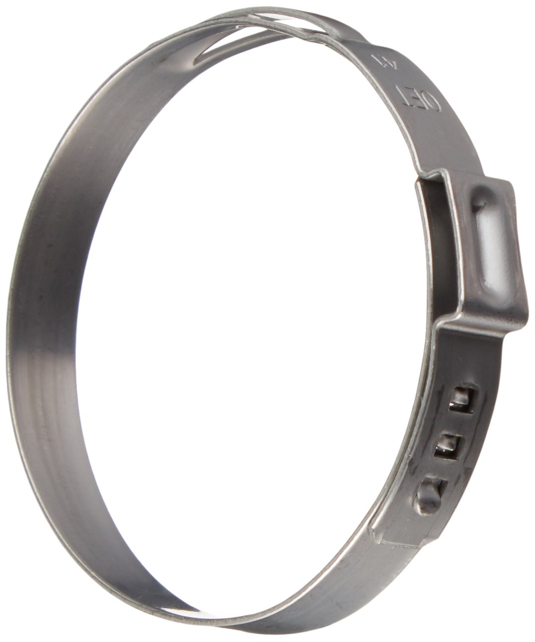 Oetiker 16705989 Stepless Ear Clamp, One Ear, 7 mm Band Width, Clamp ID Range 37.8 mm (Closed) - 41 mm (Open) (Pack of 25)