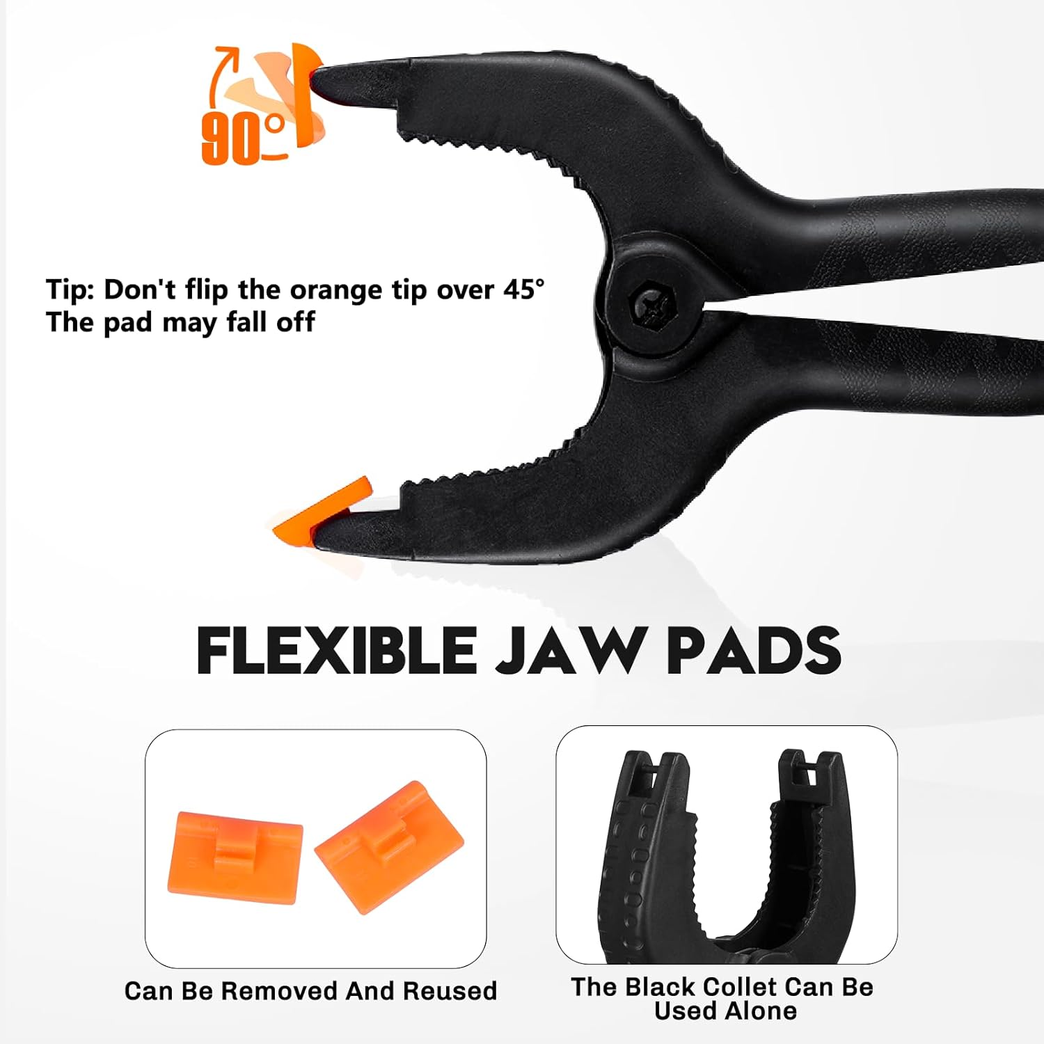 4.5 Inch Spring Clamps Heavy Duty, 10 Pack Spring Clips, Backdrop Clips Clamps for Crafts Woodworking Photography