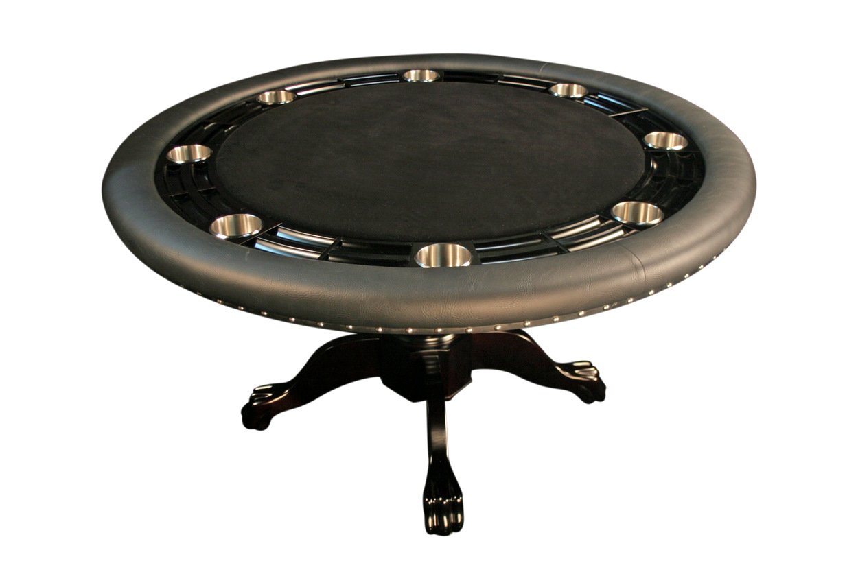 55 in. Round Poker Table