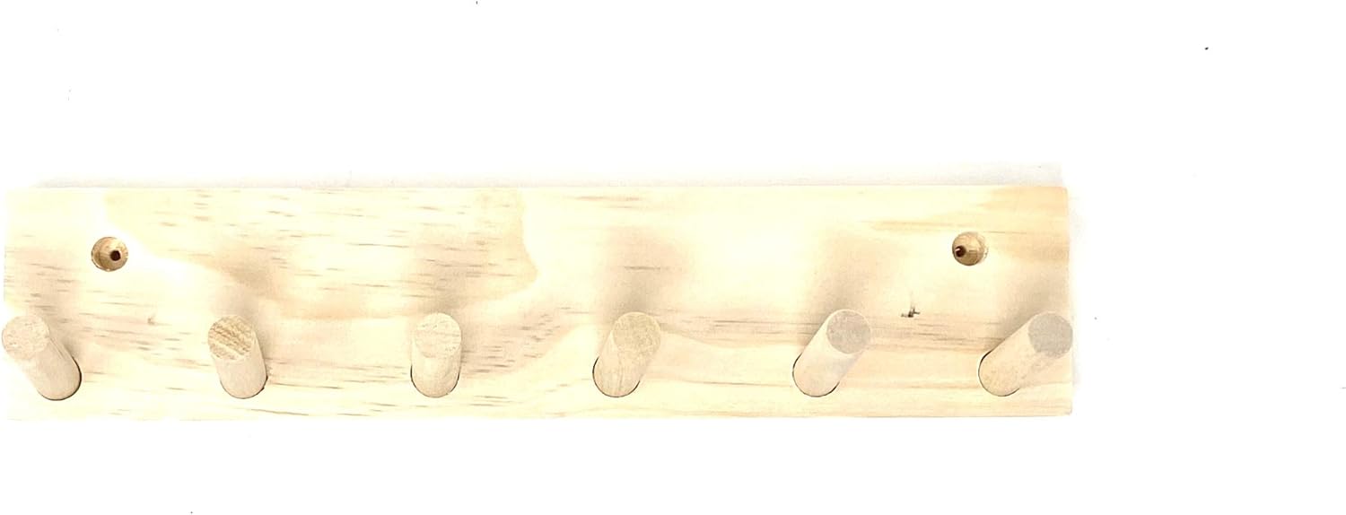 MWCSPORTSCOMPLEX Baseball Softball Bat Rack Natural Finish Meant to Hold Up to 6 Full Size Standard Bats