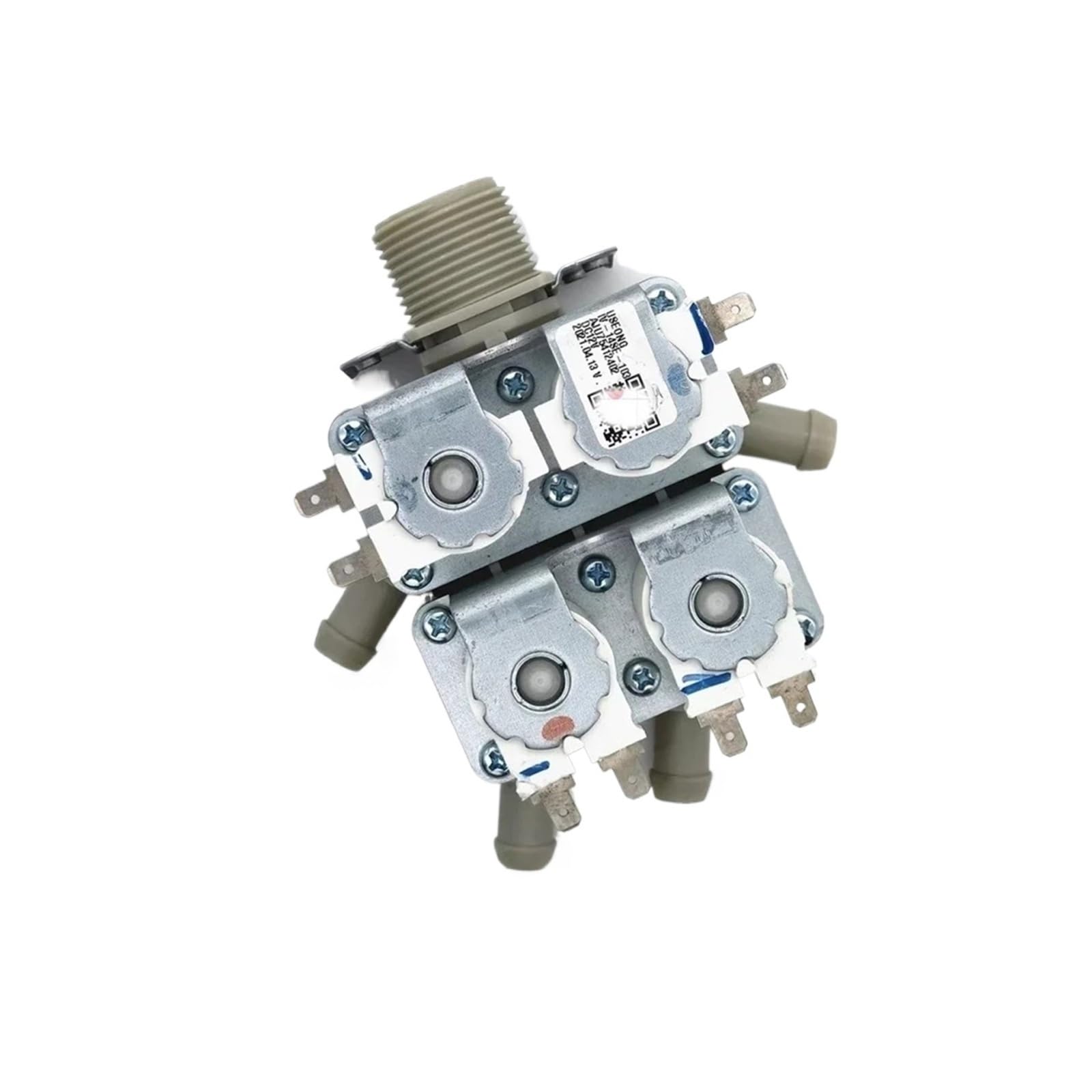 Compatible For LG, AJU75412402 AJU75412401 5521ER1002M DC12V Washing Machine One Inlet Four Inlet Solenoid Valve, Washing Machine Inlet Valve(AJU75412402)