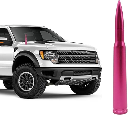 Antena tipo bala de coche de 5.4 pulgadas para Ford F150 F250 F350 Super Duty Ford Mustang Raptor Antena de radio de coche para utilidad universal