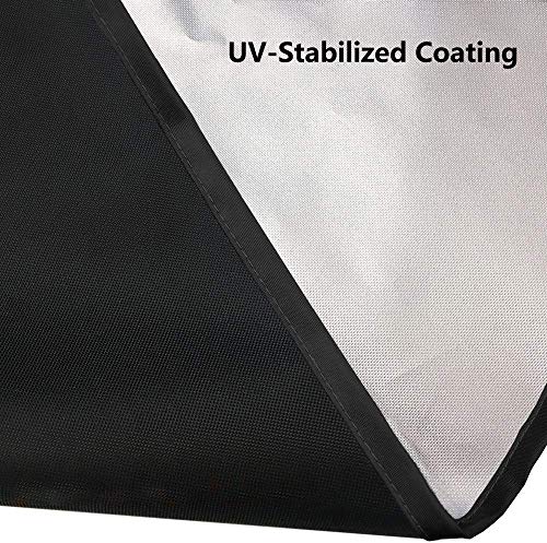 Aozzy Central Air Conditioner Covers for Outside Units Heavy Duty Ac Cover for Outdoor Unit Square Winter Withstand The Rain and Snow, Or Nuts Fit Up to 24x24x22 inchs - Thumbnail 3
