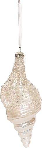 Miniatura 31 de Galerie II - Adorno de Concha Acuática de Vidrio, Verde