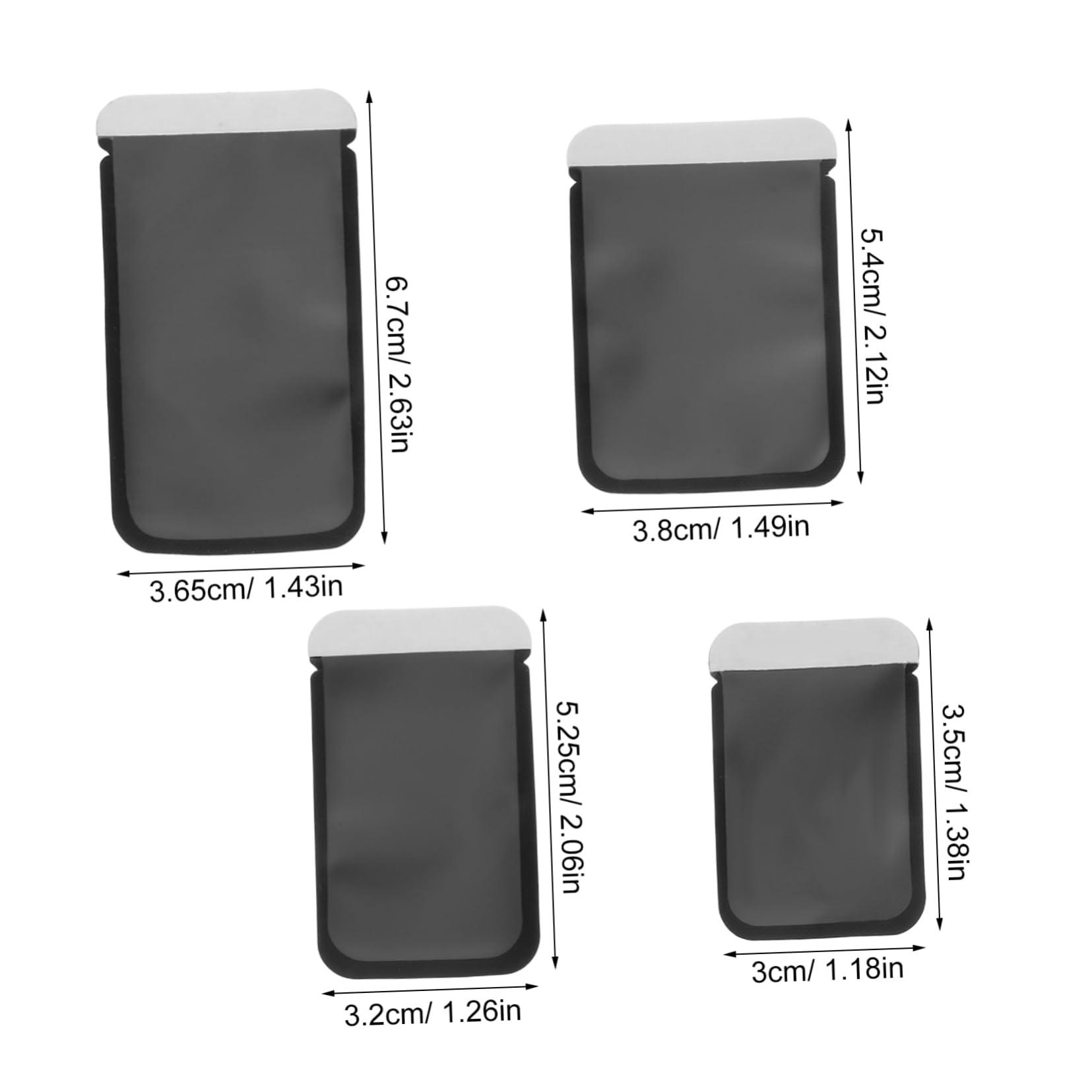 PRETYZOOM 100Pcs Imaging Protection Sleeves Disposable Teeth Bibs for Professional Use and Multi Purpose for Beauty Salons and Tattoo Studios Includes