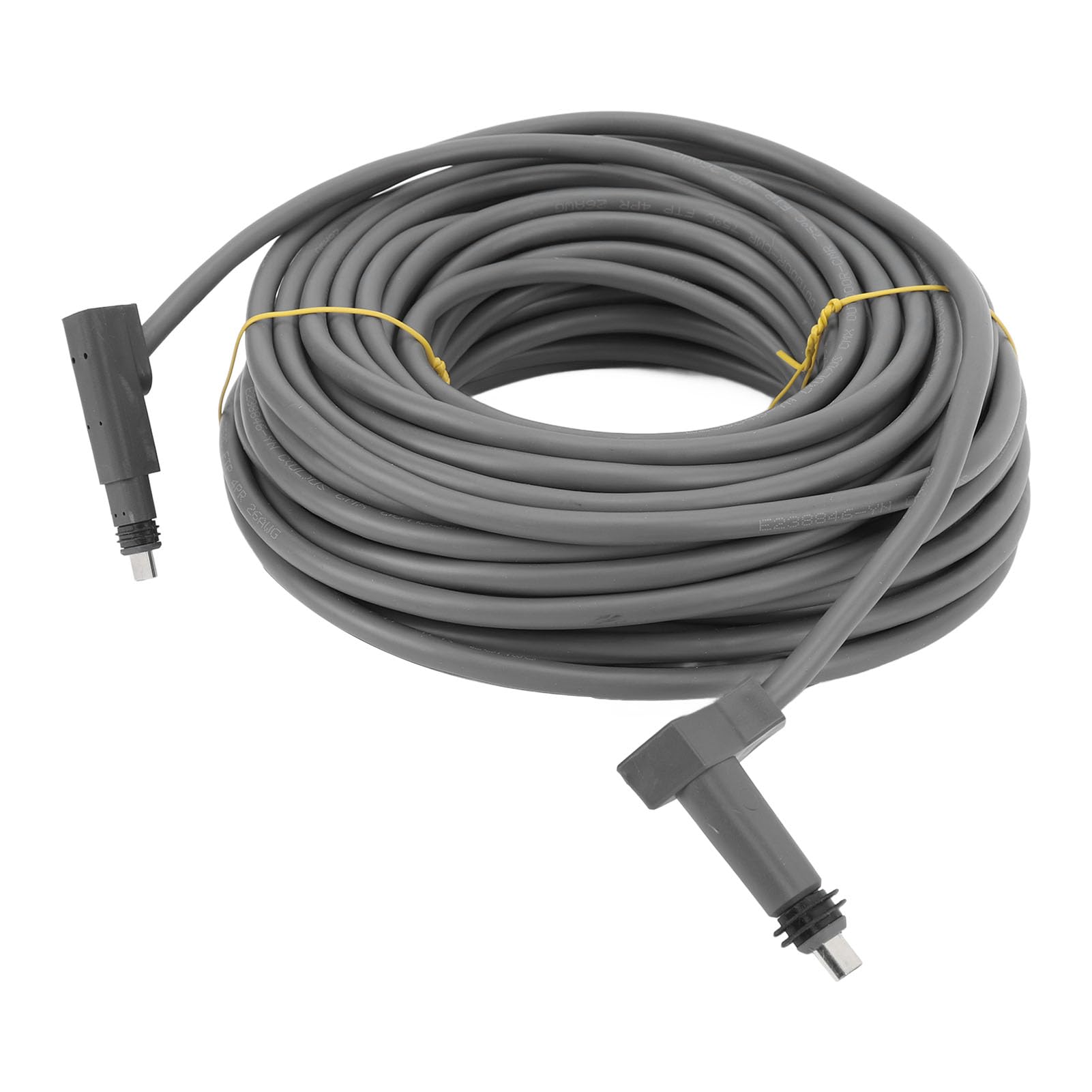 Câble D'extension Satellite de 75 Pieds, Cordon étanche et Robuste pour Usage Domestique et Extérieur, Caoutchouc et Cuivre Rouge