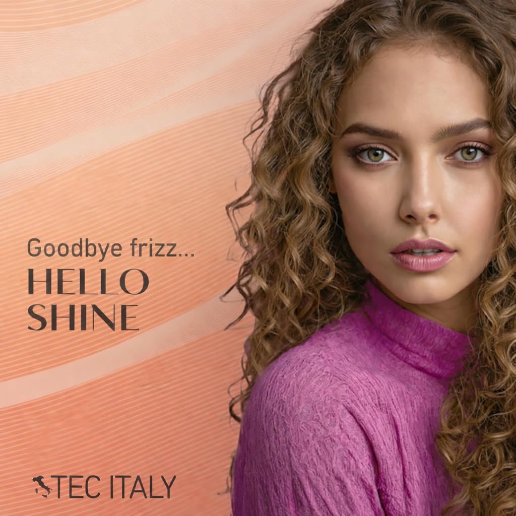 Tec Italy Olio Vital Color Hair Treatment for Color-Treated Hair, Protects & Enhances Color, Deep Hydration, Softness & Shine, 4.22 fl oz (125 ml)