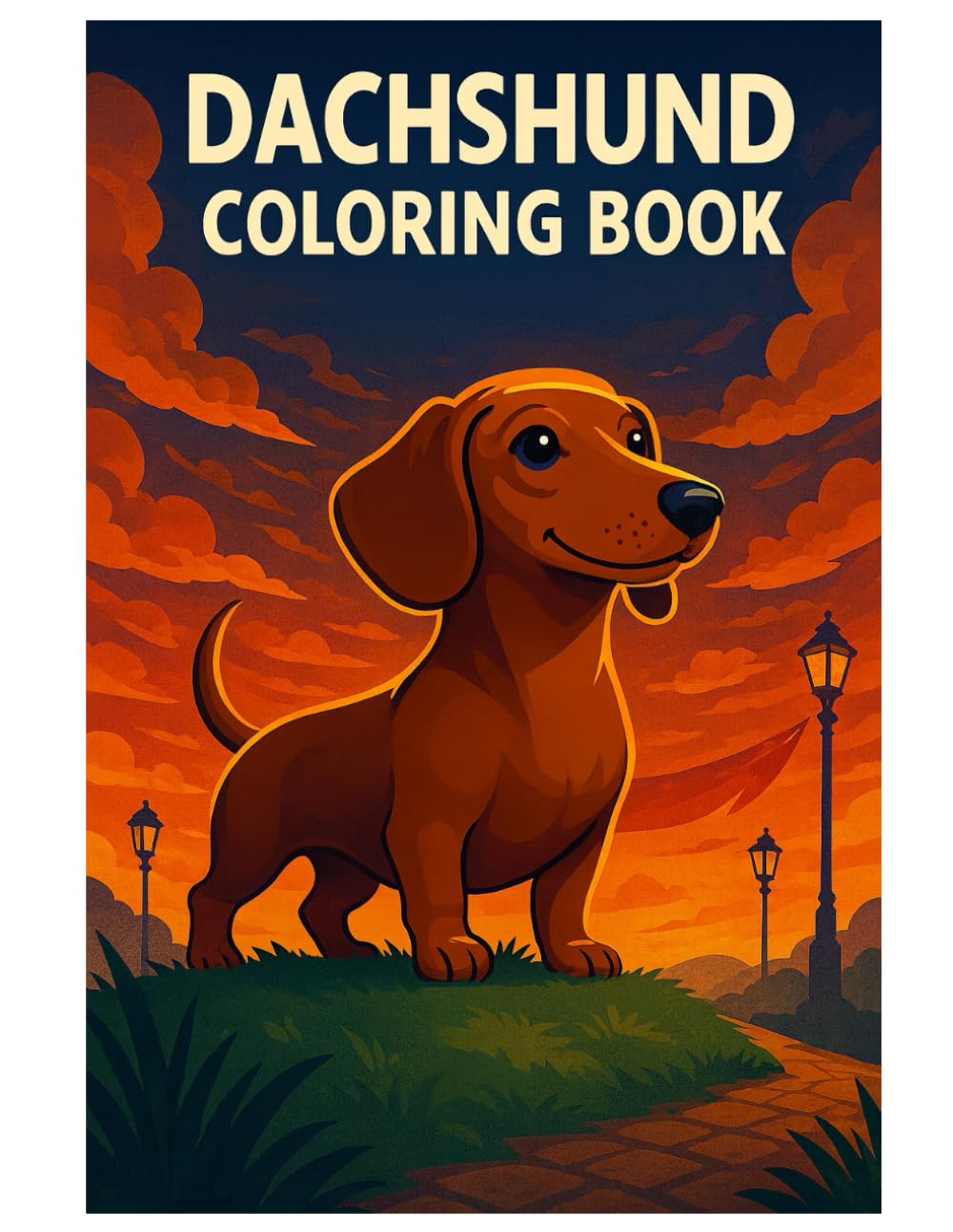 Dachshund Coloring Book: Charming Dachshund Illustrations for Kids, Teens, and Adults