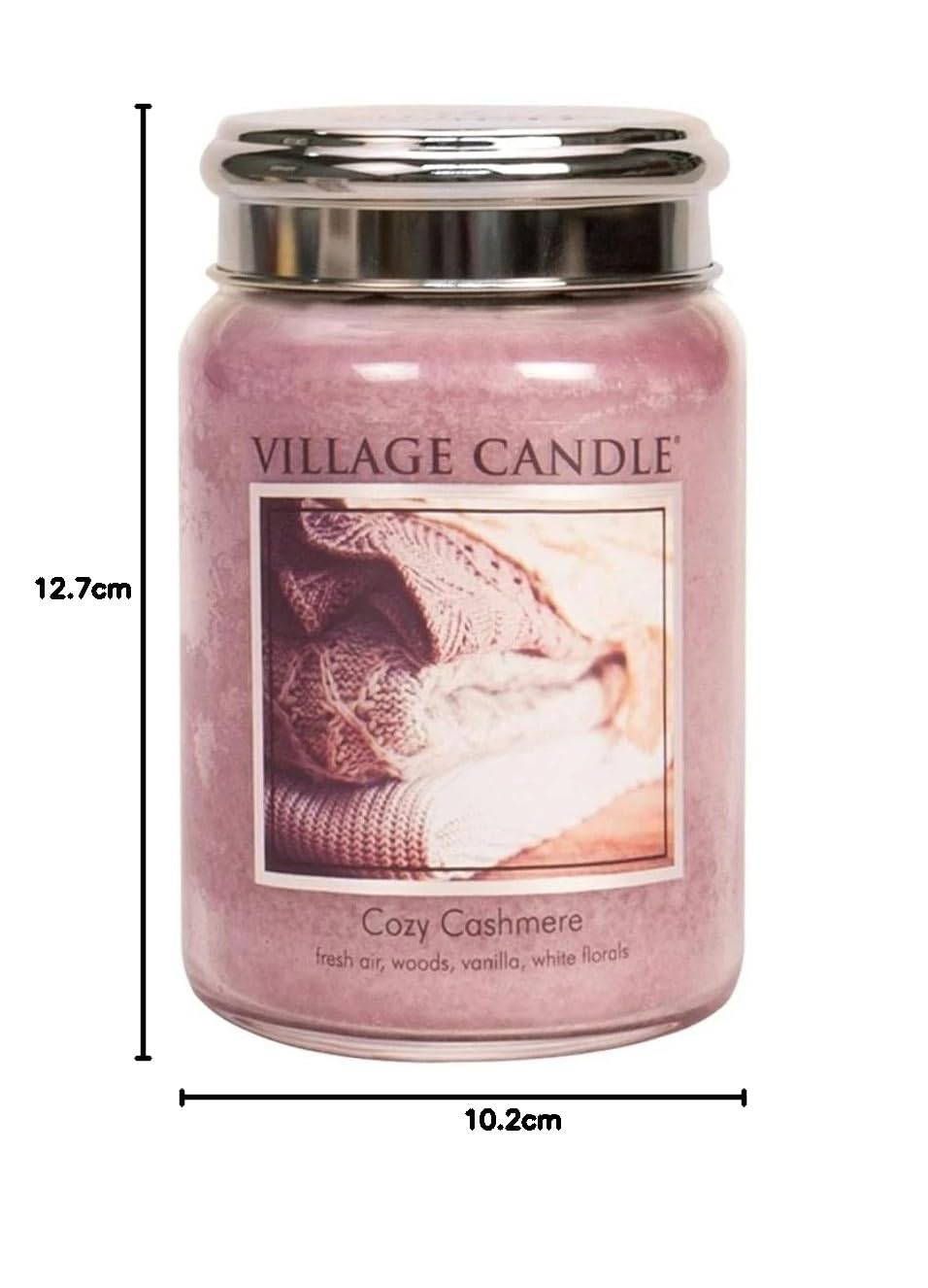Village Candle Candela profumata Tradizione Cozy Cashmere 602 g