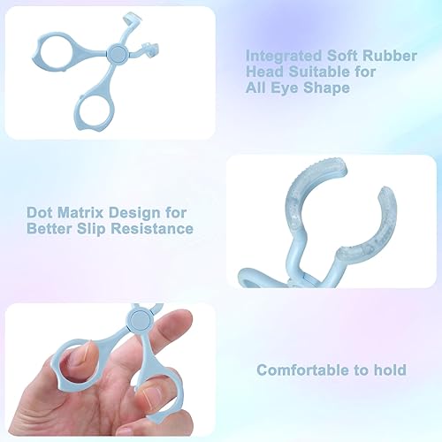 Miniatura 4 de Generic Herramienta aplicadora de lentes de contacto para más fácil aplicarquitar - Azul