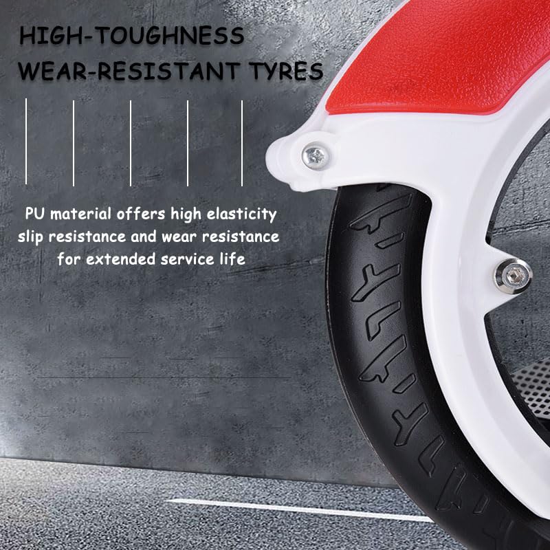 Skateboard portable sans planche avec roues en polyuréthane, autocollants antidérapants, design à double roue pour le patinage sur route et freestyle