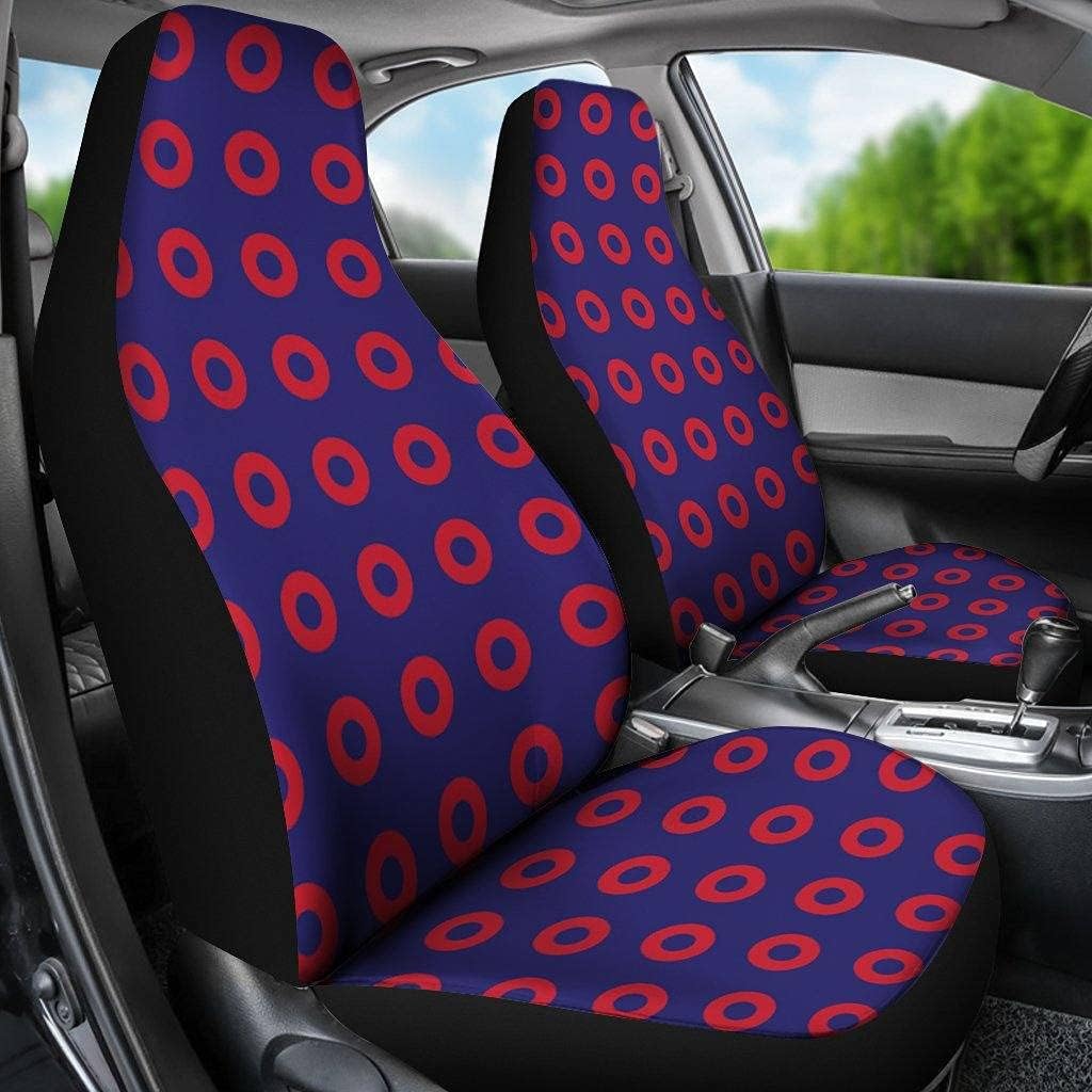 Phish Car Seat Covers | Fishman Donuts | Set of 2