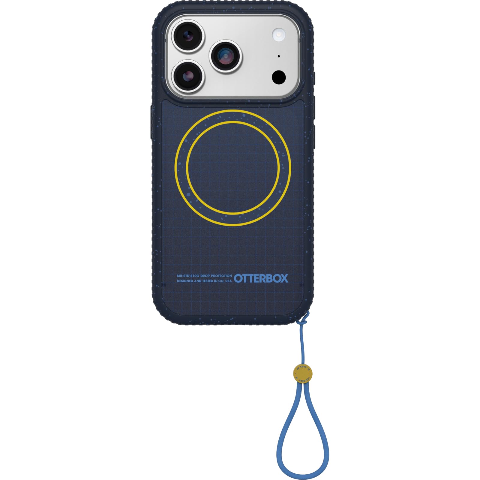 OtterBox Sole Series MagSafe Case for iPhone 17 Pro, Shockproof, Drop proof, Protective Case, 5x Tested to Military Standard, Blue