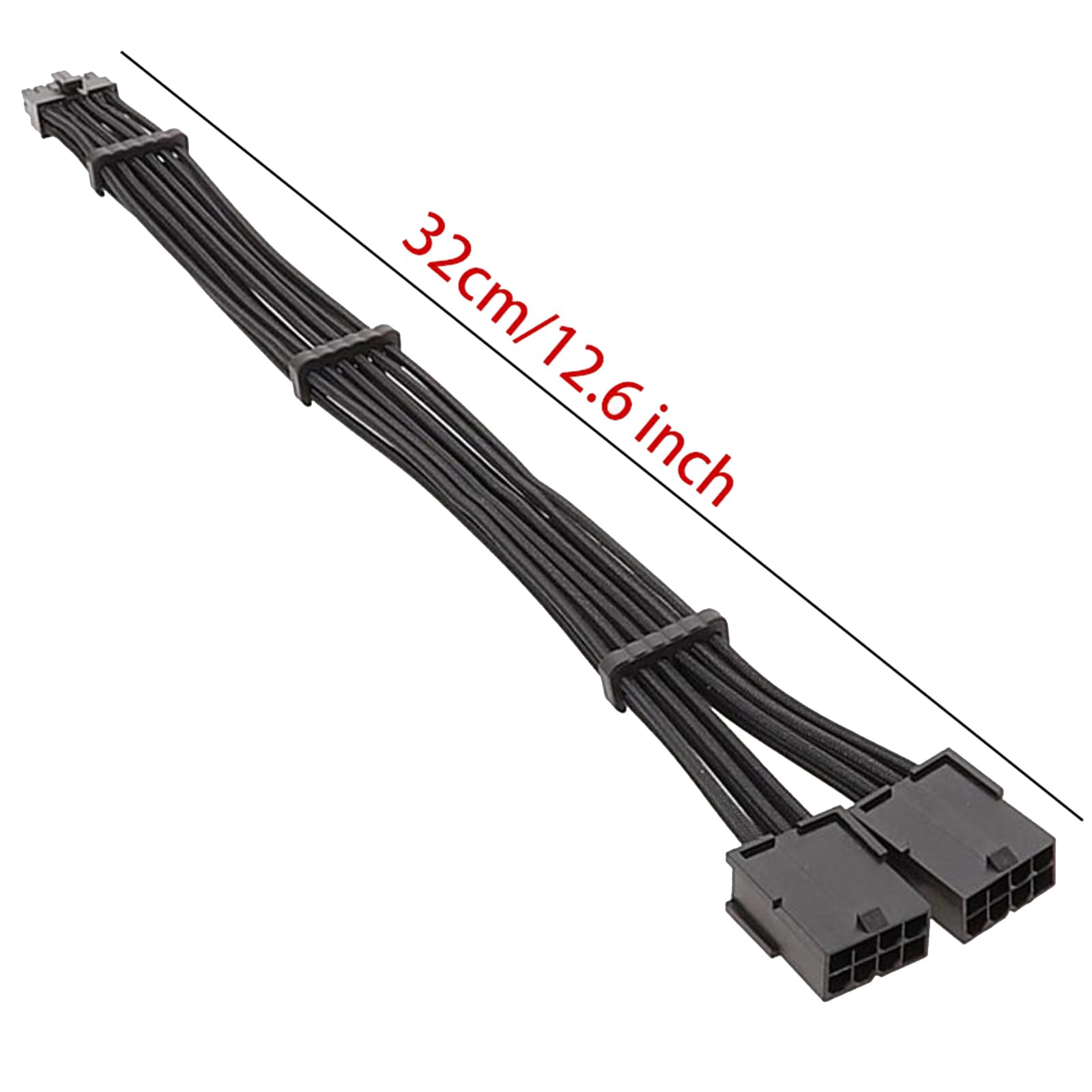 Amazon.co.jp: 12ピン - デュアル 8ピン PCIe GPU 電源延長ケーブル 