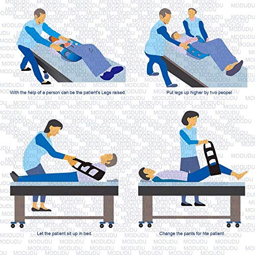 Transfer Belt Padded Assist Gait Belt,Mobility Standing and Lifting Aid for Disabled Care Safety Mobility Aids Equipment,Bariatric Patient, Elderly,Safely Move from Bed and Wheelchair (Green)
