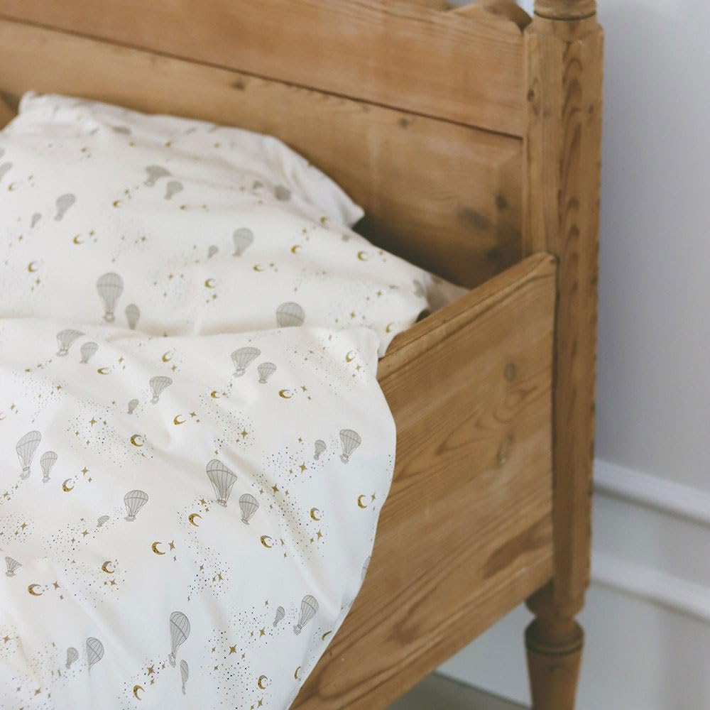 Parure de lit Dreamily Levi en coton lavé pour une chambre moderne