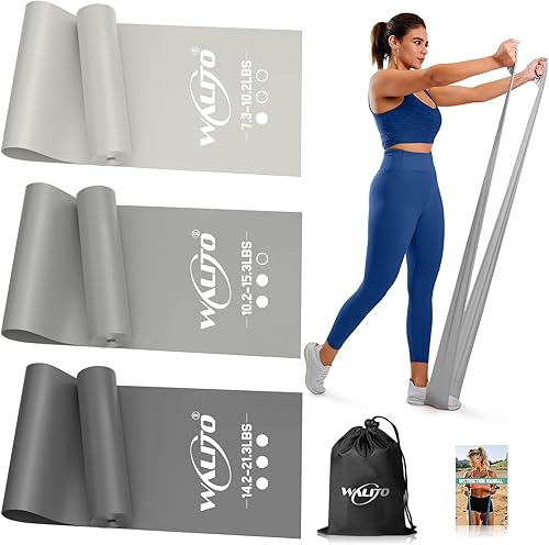 WALITO Bandas de resistencia para entrenamiento, bandas de ejercicio para mujeres y hombres, bandas de entrenamiento para terapia física,