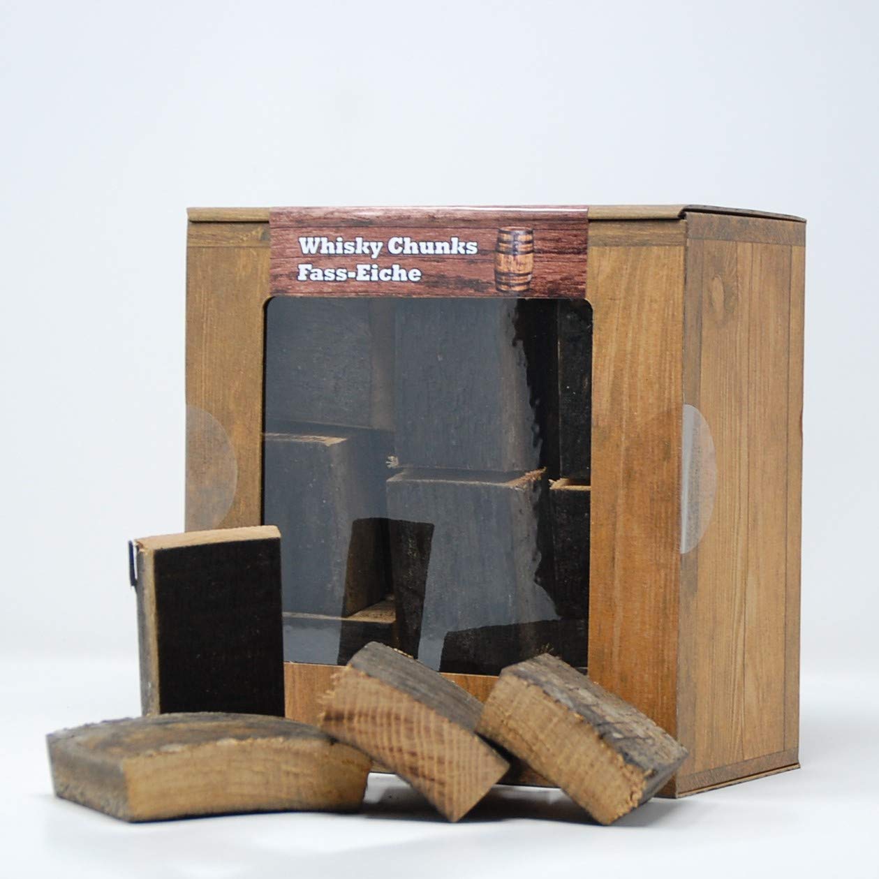 Barrel Chunks Whisky 1,5Kg aus Original Eichenfass - Barrel-Chunks (Whisky)