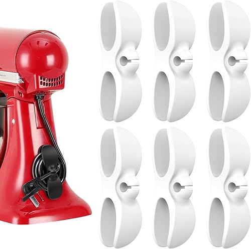 Miniatura 8 de Organizador de cables para electrodomésticos, organizador de cables de cocina mejorado, sujetador de cables, enrollador de cables, soporte