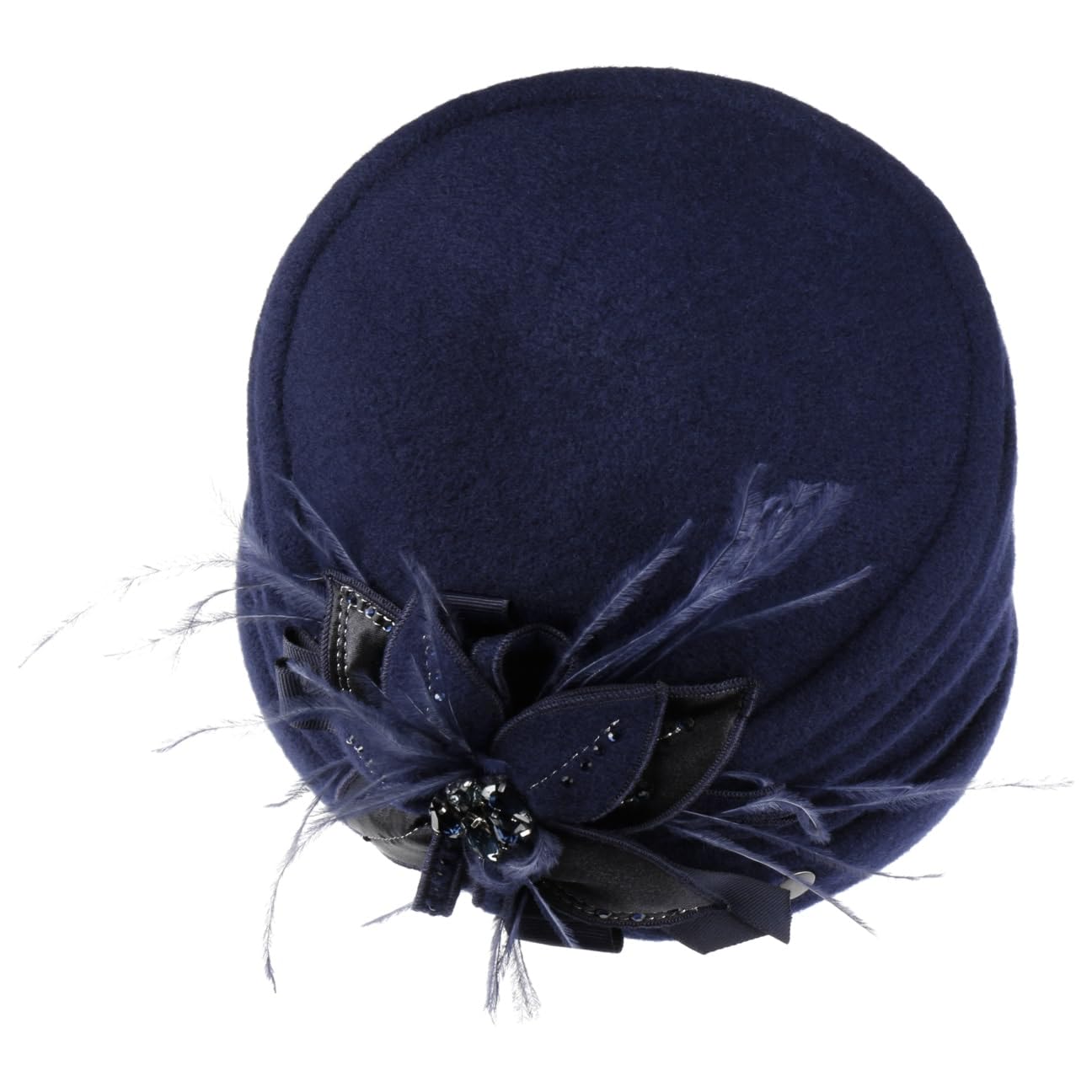 Lierys Beanie de Lana Caramagna Mujer - Made in The EU Gorro hervida Invierno otoño/Invierno