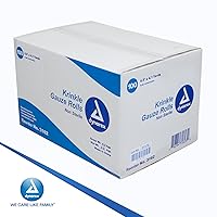 Vista 7 de Dynarex Krinkle Rollos de gasa no estériles Vendaje enrollado ultraabsorbente para heridas primarias Suministros para el cuidado de heridas 4.5 x
