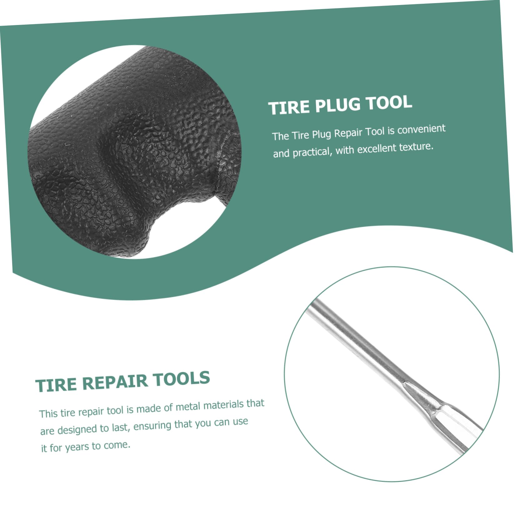 Alipis 5 Sätze Teiliges Reifenreparaturwerkzeug Für Auto Und Motorrad Universelles Pannenreparatur Mit Vakuumdesign Für Sichere Und Zuverlässige Reparaturen 2 Stück * 5