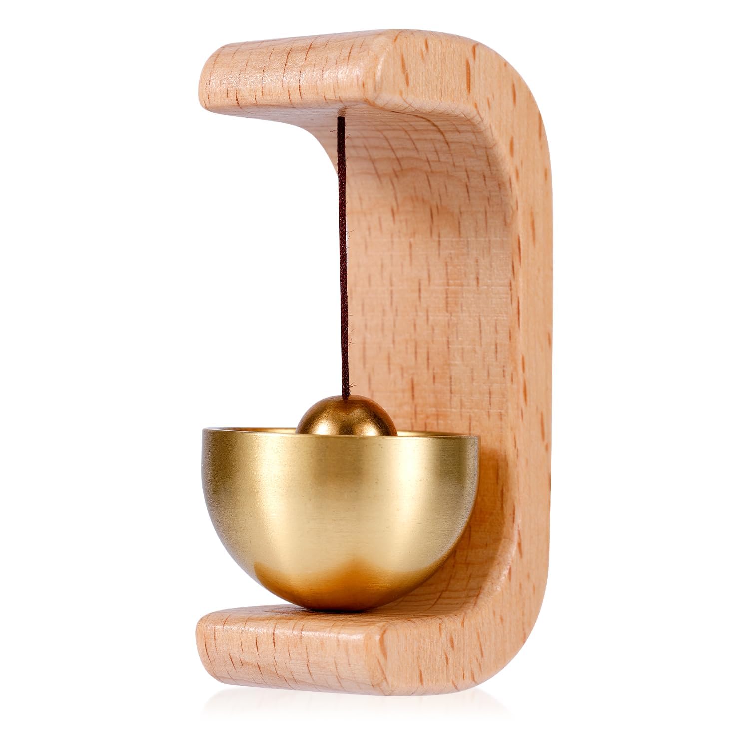 Bell for Door Opening, Magnetic Shopkeepers Bell Cute Simple Design Easy to Use Bell for Door Opening Widely Used for Cafe Front Door Pet Door Store Refrigerator-image-48