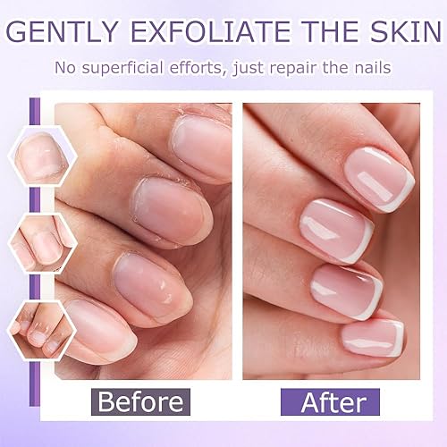 Miniatura 7 de 2025 - Bolígrafo de cuidado de uñas 3 en 1, bolígrafo de aceite para cutículas con punta de cerámica para uñas postizas y uñas secas dañadas, nutre,