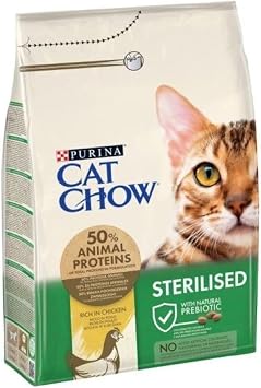 Cat Chow Sterilised Yeti kin Kuru Kedi Mamas , 3 Kg, Tavuklu CC-K3S
