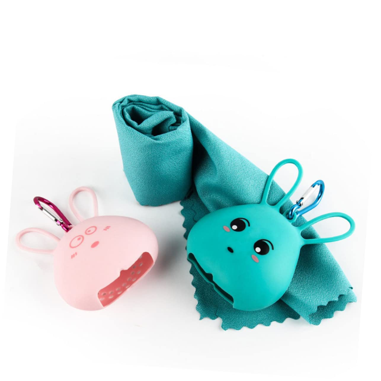 Toyvian 4 Set Di Asciugamani Ad Asciugatura Rapida Rinfrescanti Sportivi Portatili Ad Asciugatura Rapida Da Viaggio In Microfibra Per Palestra Per Esercizi Per Il Collo Con