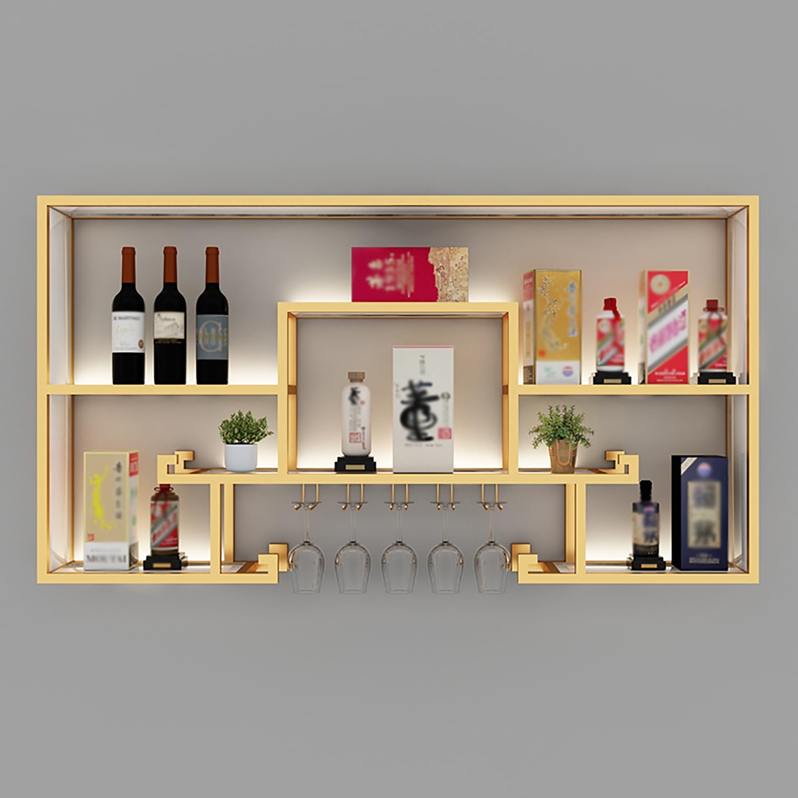Support à gobelet simple à suspendre pour éviter la casse de verres