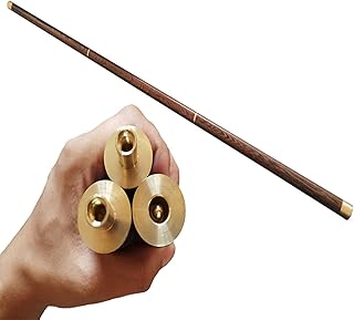 SenhE Regla de Tai Chi, Palo de Taiji Portátil para Artes Marciales, Herramienta de Práctica de Qigong, Palo de Madera para Artes Marciales para Entrenador Chino de Wushu Kung Fu