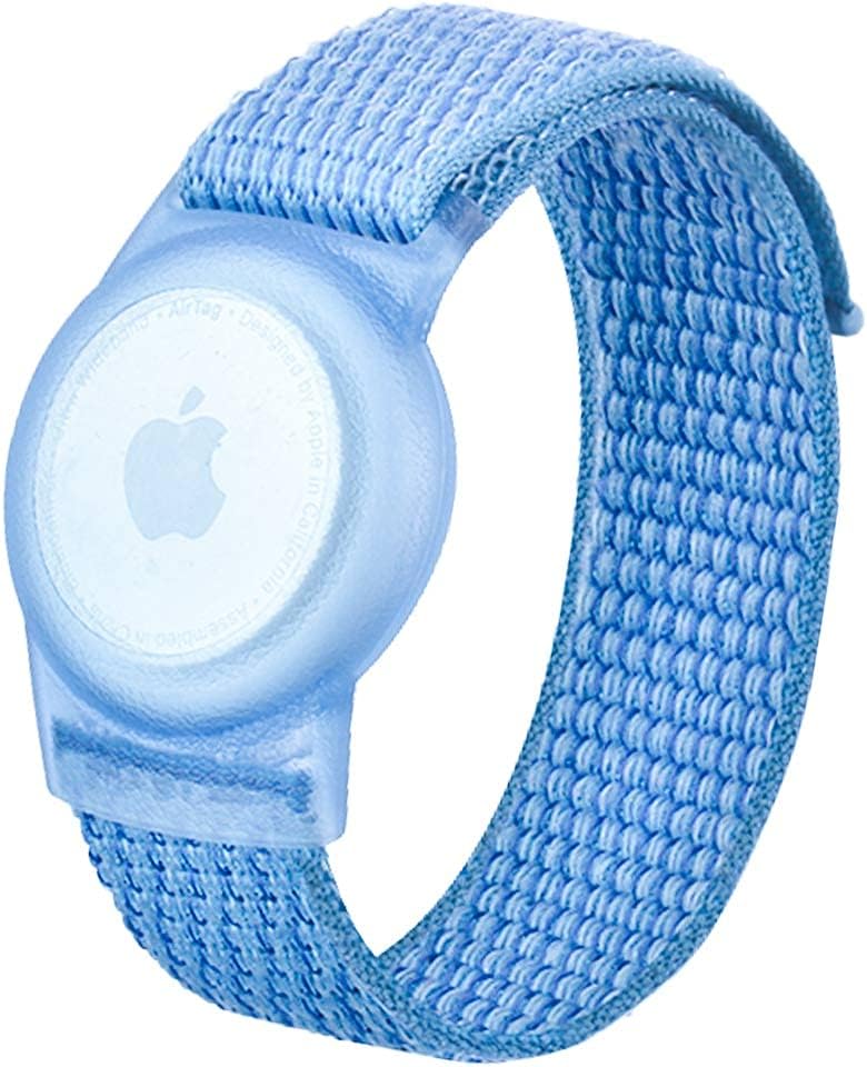SWOXINGO Airtag Wristband Kids,Airtag Watch Band for Kids,Airtag