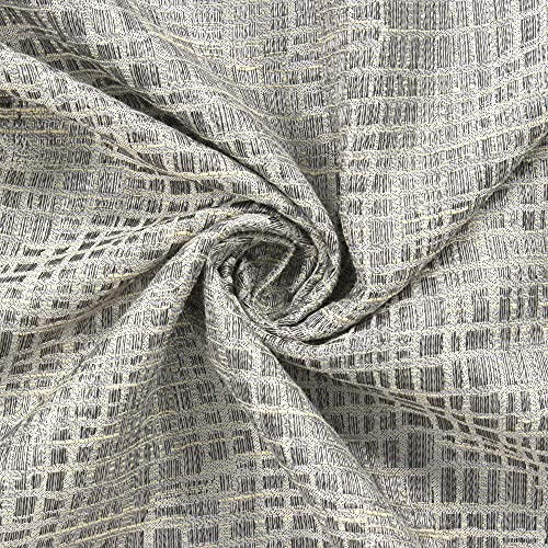 Image of Story@Home Bloom Collection Room Darkening Window Curtains 5 feet Long Set of 2 for Living Room, Bedroom, Kids Room - Light Grey
