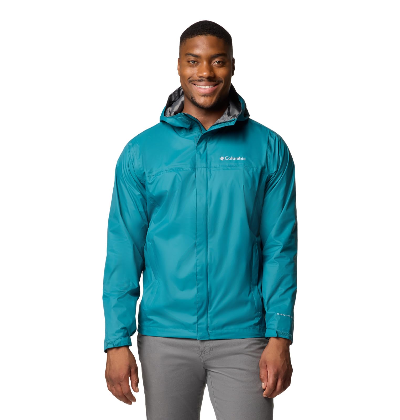 Columbia Men's Watertight II Rain Jacket, River Blue, XL