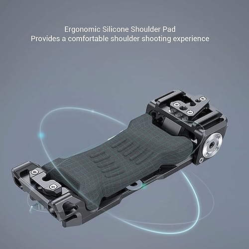 Miniatura 7 de SMALLRIG Placa de hombro de liberación rápida para adaptador de trípode Sony VCT-14 con rosetas - 2837