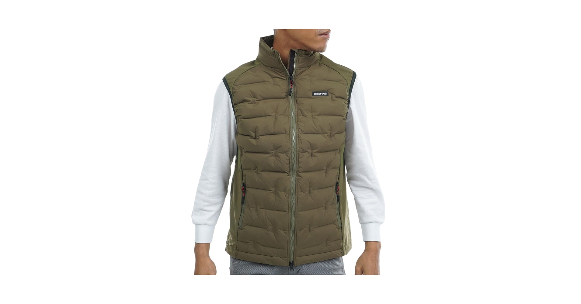 Amazon | [ブリーフィング] GOLF ゴルフ MENS HYBRID DOWN VEST