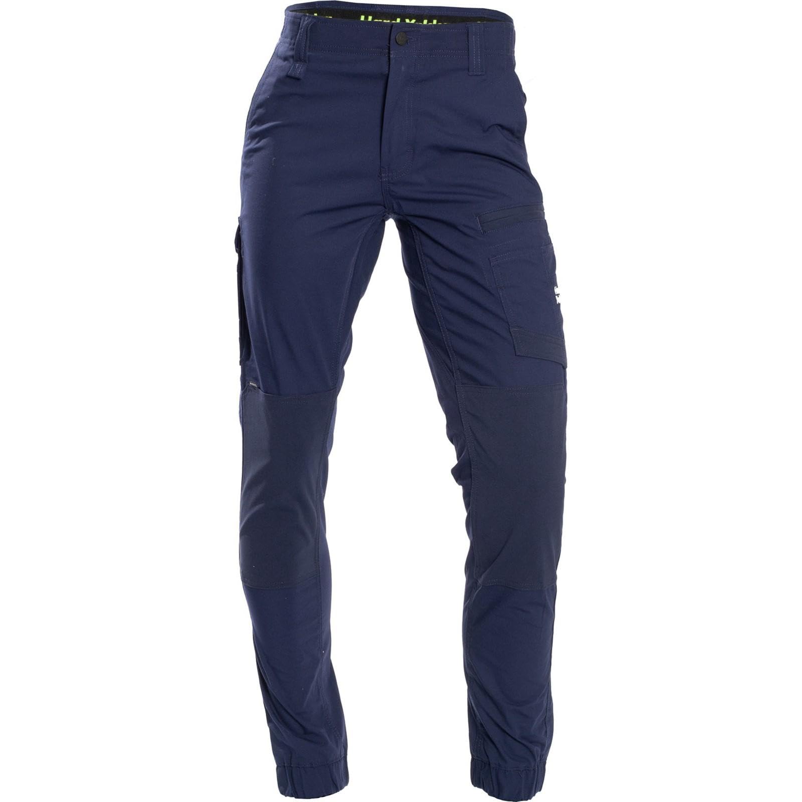 Hard Yakka Raptor Cuff Trousers Men's | Safety Footwear  | Navy  | UK Size 32