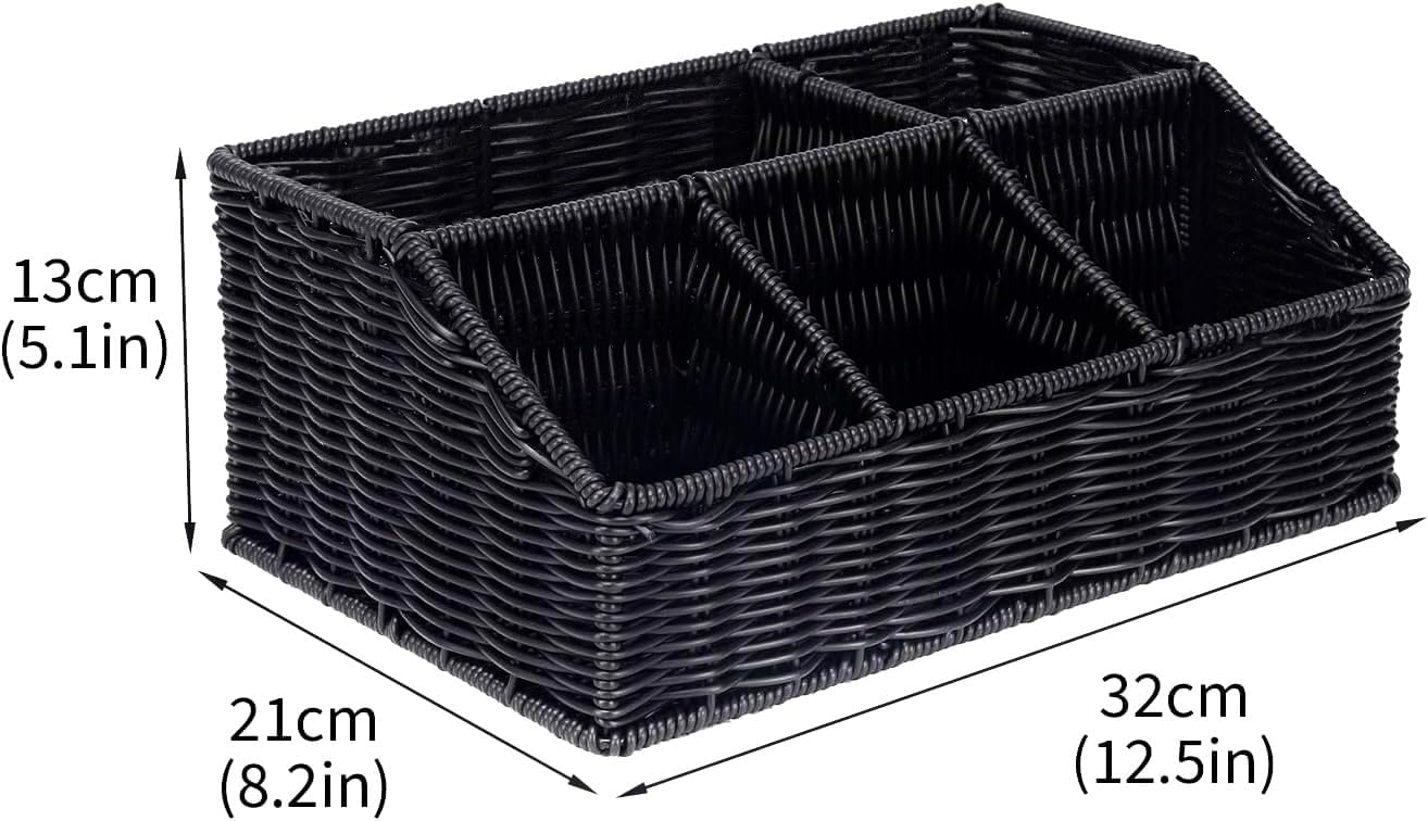 Snack Organizer with 5-Compartment Rack Snack Bar Station for Pantry Counter, Snack Storage Shelf with Removable Bins and Labels, Pantry Organizers and Storage for Kitchen or Office
