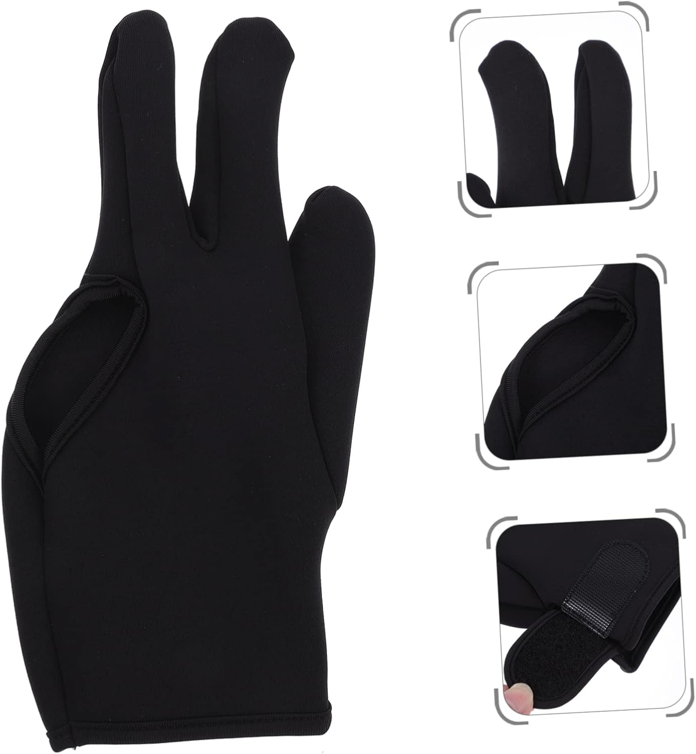 4pcs Insulated Gloves for Hair Coloring Heated Fire Resistant Finger Protectors Oven Mitts