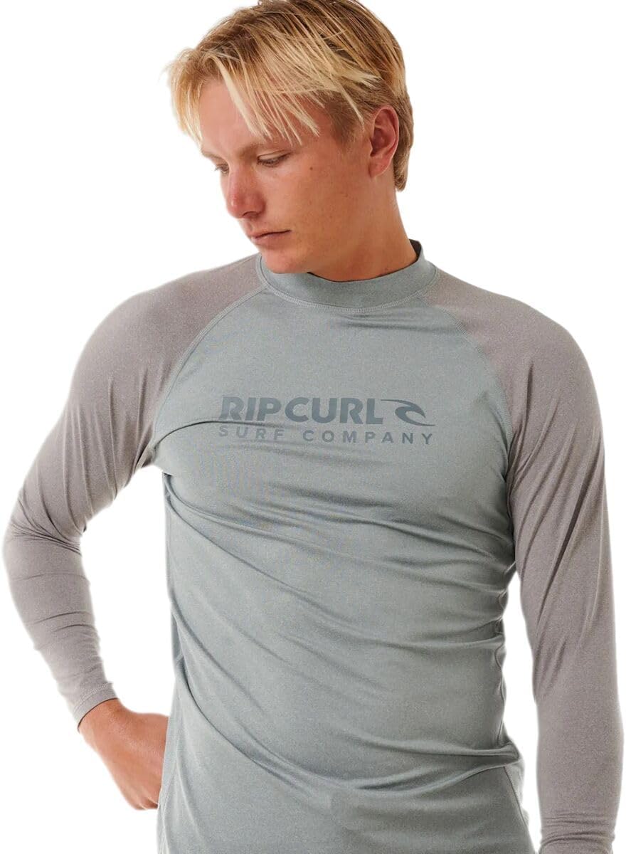 Rip Curl Men's Shock UPF 50 Long Sleeve Rashguard Vest