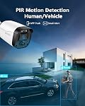 (2026 Updated) 5MP Wired Security Camera System, 122° Wide Angle, Remote Control, 24/7 Home Surveillance Outdoor CCTV Camera, No Monthly Fee, IP67 Waterproof, 8 Cameras