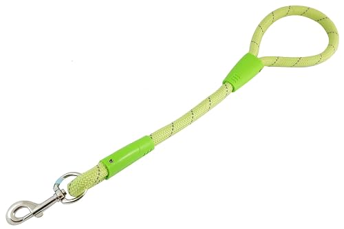 BPS® Correa Perro Correa Mascota para Perro Mediano Perro Grande 2 Dimensión para Elegir M/L (Verde