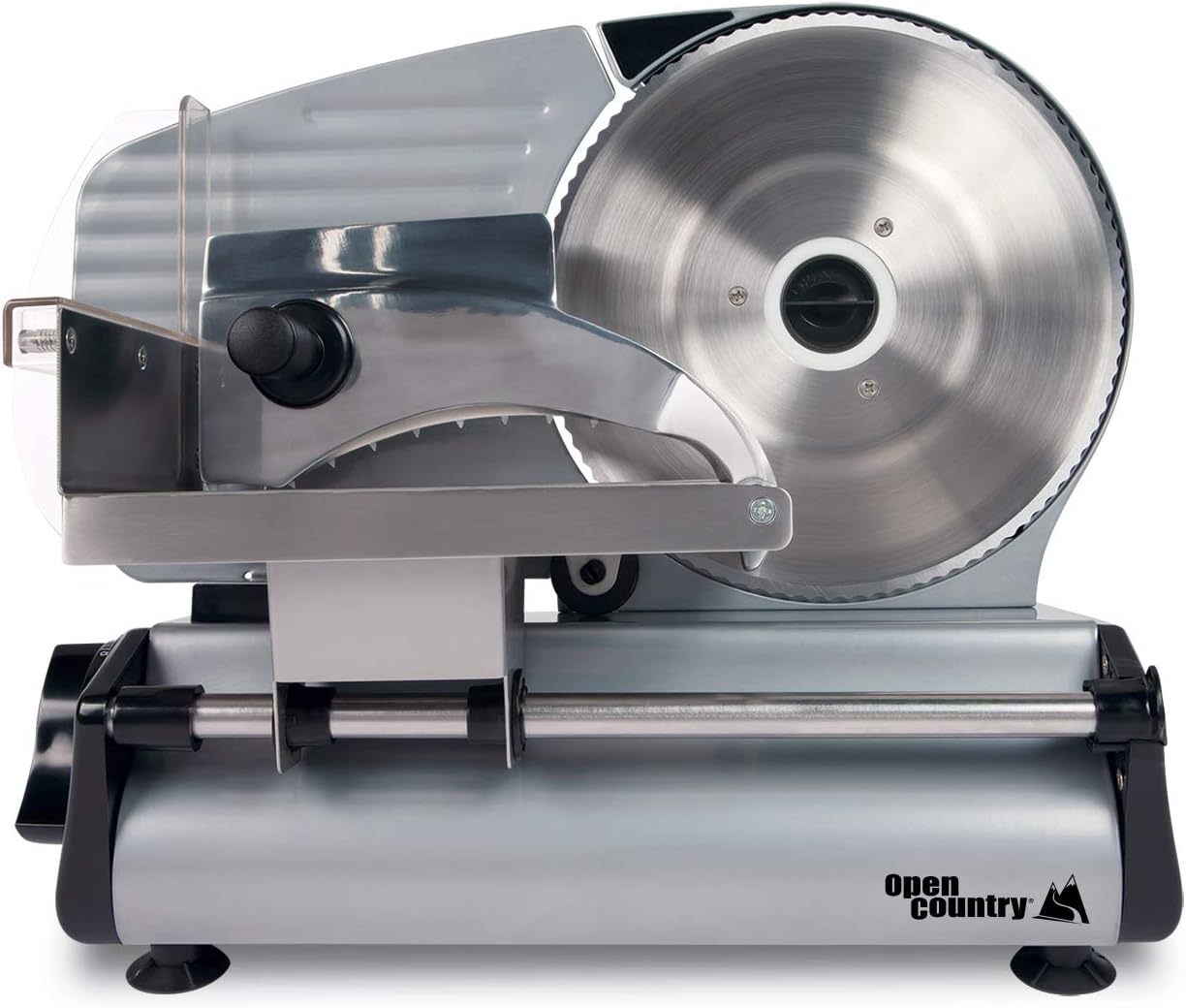 180W Food Slicer, 8", Silver