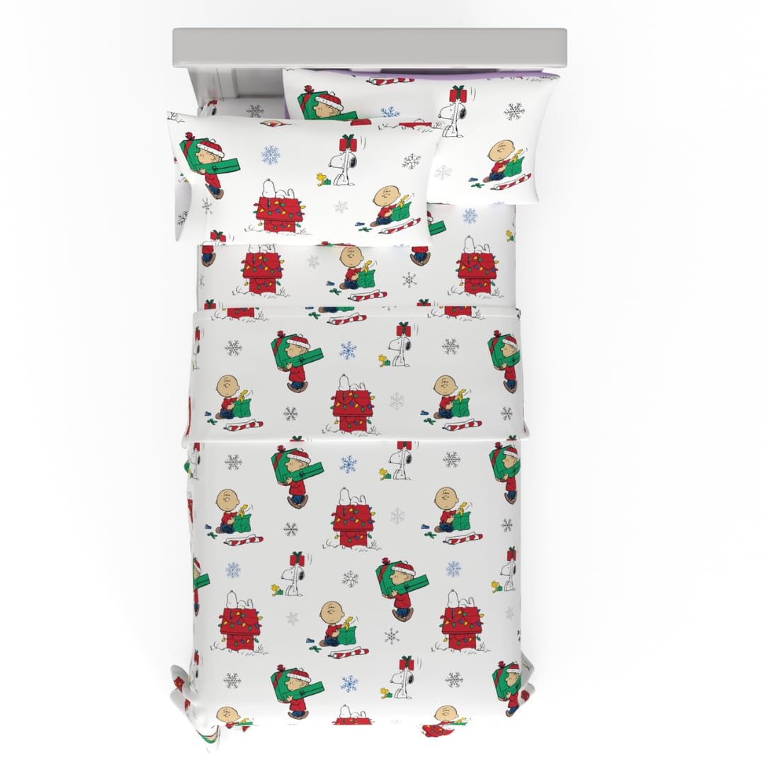 Peanuts Charlie Brown Flannel Sheet Set