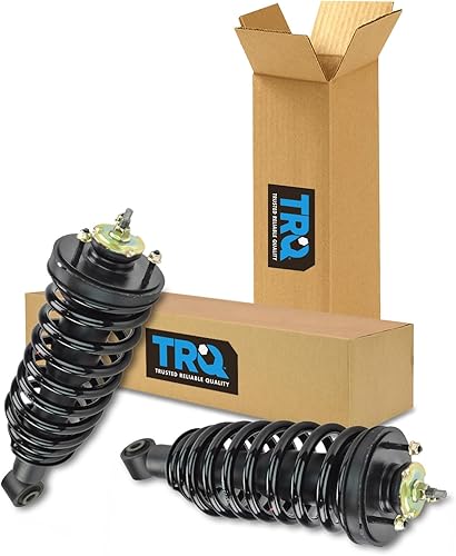 Miniatura 287 de TRQ - Conjunto de puntal delantero y resorte helicoidal (lados del conductor y del pasajero), para auto