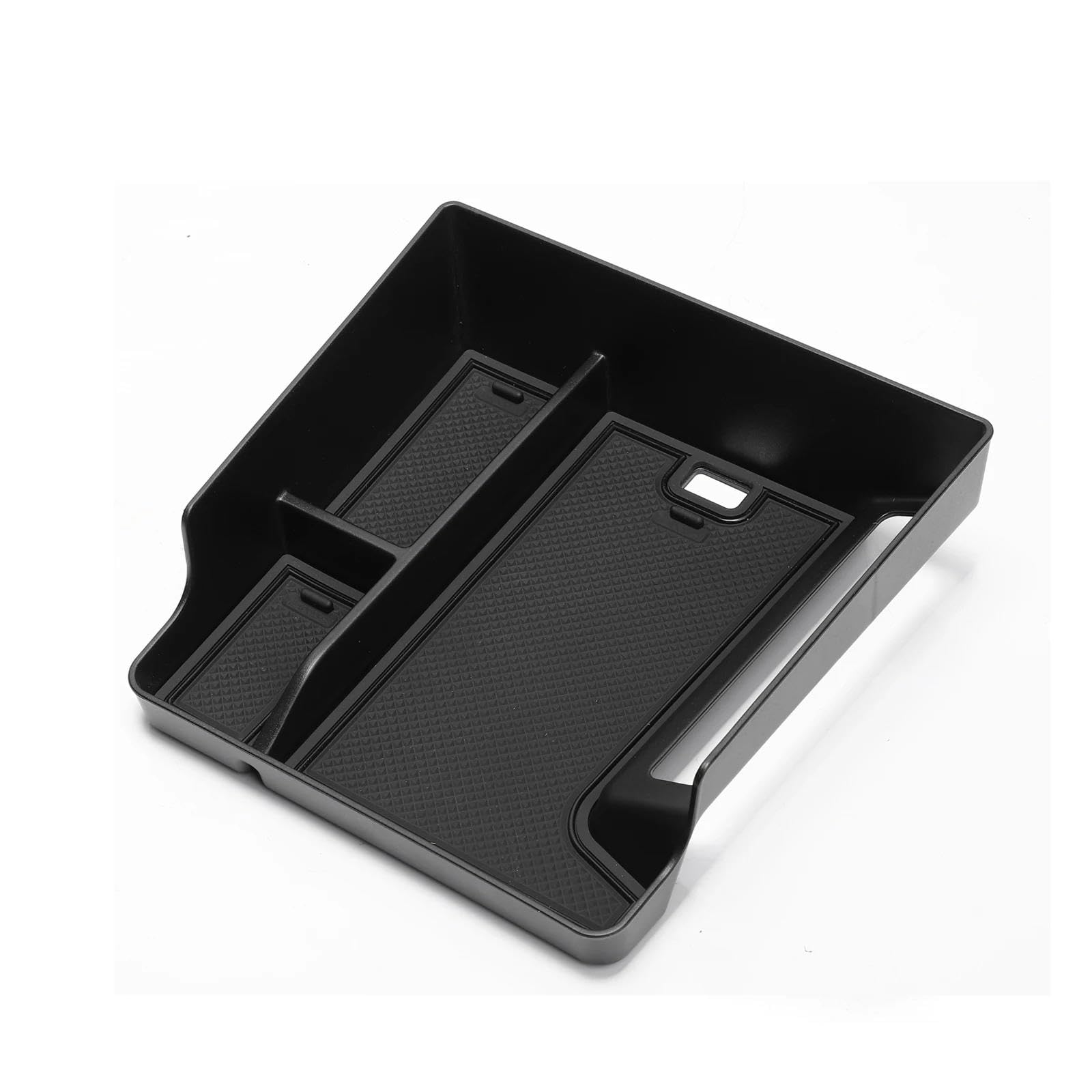 KYVQJDGS Fit für Audi Q6 2023 Auto Mittelkonsole Aufbewahrungsbox Tragbare Einsatz Mittelkonsole Organizer Tray Autozubehör
